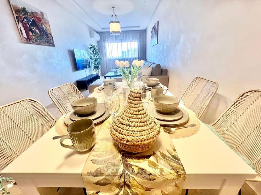 Cozy&Elegant Apartment/Pool/City Center/Gueliz Marrakesh Esterno foto